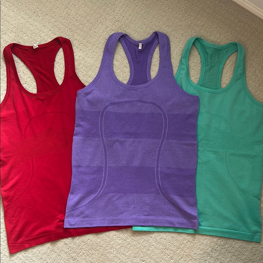 Lululemon swiftly Tank Tops